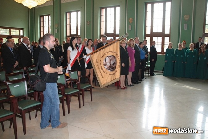 Zdjęcie w galerii na portalu naszwodzislaw.com: Raciborska uczelnia zainaugurowała dziś uroczyście nowy rok akademicki wiadomości z regionu