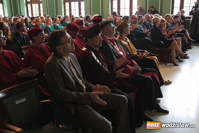 Zdjęcie w galerii na portalu naszwodzislaw.com: Raciborska uczelnia zainaugurowała dziś uroczyście nowy rok akademicki wiadomości z regionu