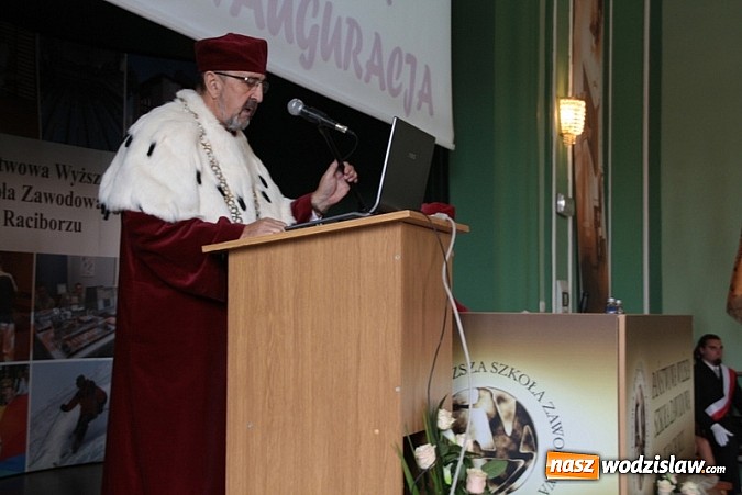 Zdjęcie w galerii na portalu naszwodzislaw.com: Raciborska uczelnia zainaugurowała dziś uroczyście nowy rok akademicki wiadomości z regionu