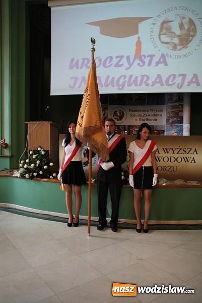 Zdjęcie w galerii na portalu naszwodzislaw.com: Raciborska uczelnia zainaugurowała dziś uroczyście nowy rok akademicki wiadomości z regionu
