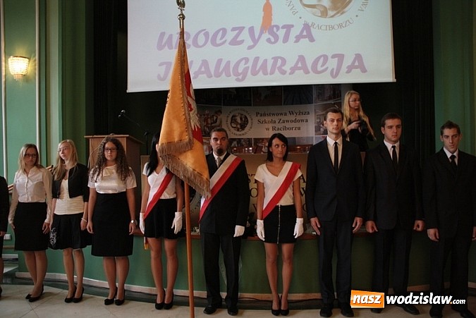 Zdjęcie w galerii na portalu naszwodzislaw.com: Raciborska uczelnia zainaugurowała dziś uroczyście nowy rok akademicki wiadomości z regionu