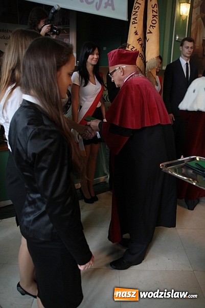 Zdjęcie w galerii na portalu naszwodzislaw.com: Raciborska uczelnia zainaugurowała dziś uroczyście nowy rok akademicki wiadomości z regionu