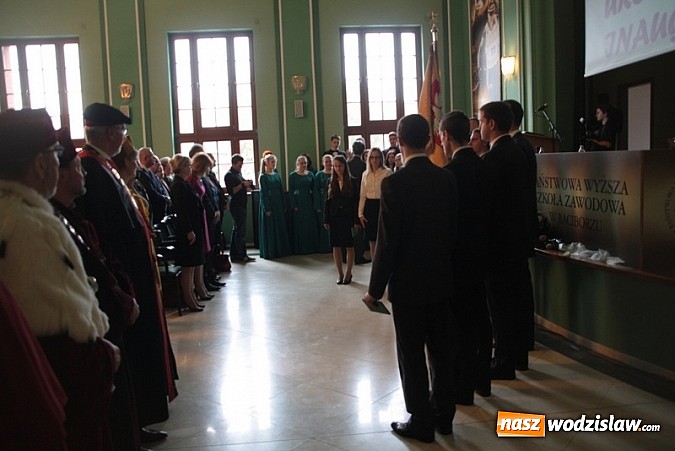 Zdjęcie w galerii na portalu naszwodzislaw.com: Raciborska uczelnia zainaugurowała dziś uroczyście nowy rok akademicki wiadomości z regionu