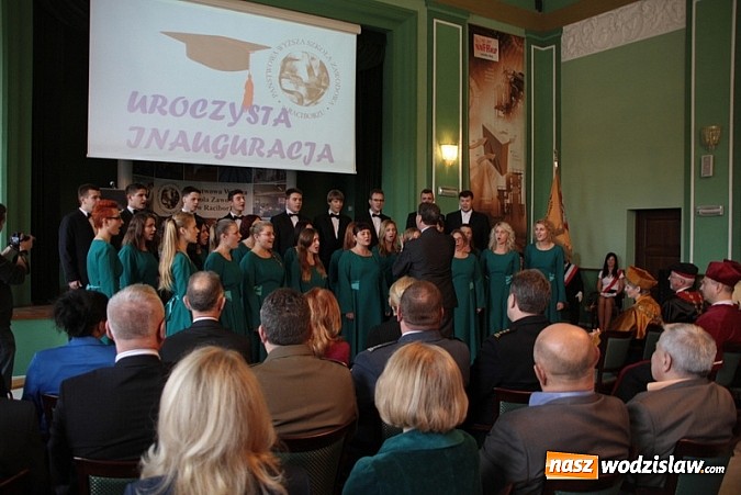 Zdjęcie w galerii na portalu naszwodzislaw.com: Raciborska uczelnia zainaugurowała dziś uroczyście nowy rok akademicki wiadomości z regionu
