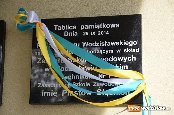 Zdjęcie w galerii na portalu naszwodzislaw.com: Zesp&oacute;ł Szk&oacute;ł Zawodowych w Wodzisławiu Śląskim ma nowego patrona wiadomości z regionu