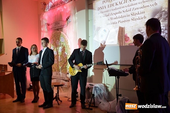 Zdjęcie w galerii na portalu naszwodzislaw.com: Zesp&oacute;ł Szk&oacute;ł Zawodowych w Wodzisławiu Śląskim ma nowego patrona wiadomości z regionu