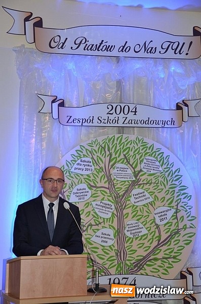 Zdjęcie w galerii na portalu naszwodzislaw.com: Zesp&oacute;ł Szk&oacute;ł Zawodowych w Wodzisławiu Śląskim ma nowego patrona wiadomości z regionu