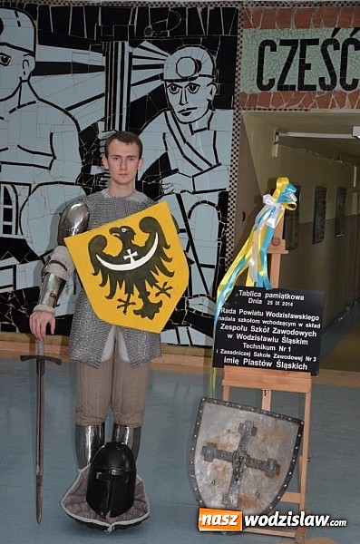 Zdjęcie w galerii na portalu naszwodzislaw.com: Zesp&oacute;ł Szk&oacute;ł Zawodowych w Wodzisławiu Śląskim ma nowego patrona wiadomości z regionu