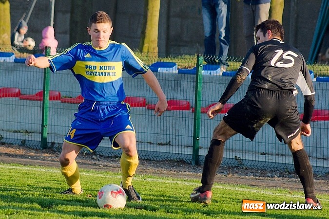 Zdjęcie w galerii na portalu naszwodzislaw.com: Klasa okręgowa: Jarosław Pawelec katem Tworkowa wiadomości z regionu