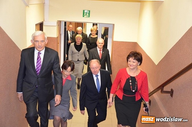 Zdjęcie w galerii na portalu naszwodzislaw.com: Jerzy Buzek odwiedził Wodzisław Śląski   wiadomości z regionu