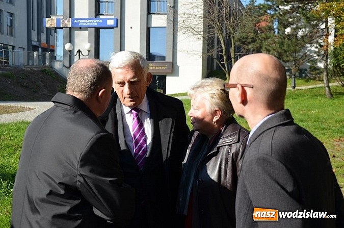 Zdjęcie w galerii na portalu naszwodzislaw.com: Jerzy Buzek odwiedził Wodzisław Śląski   wiadomości z regionu