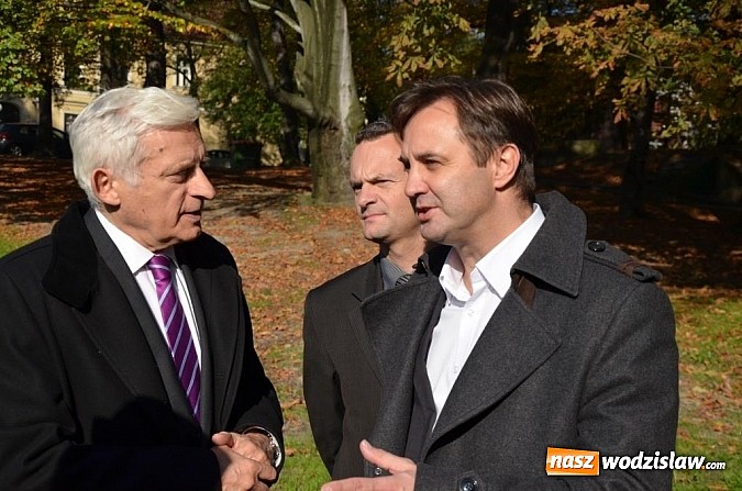 Zdjęcie w galerii na portalu naszwodzislaw.com: Jerzy Buzek odwiedził Wodzisław Śląski   wiadomości z regionu