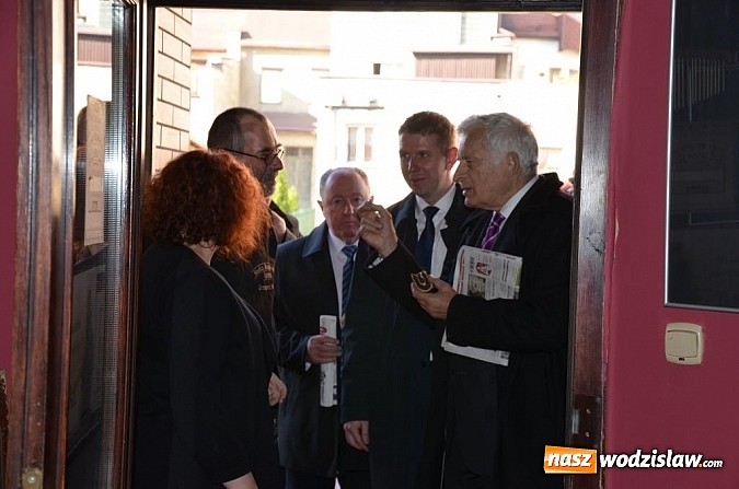 Zdjęcie w galerii na portalu naszwodzislaw.com: Jerzy Buzek odwiedził Wodzisław Śląski   wiadomości z regionu
