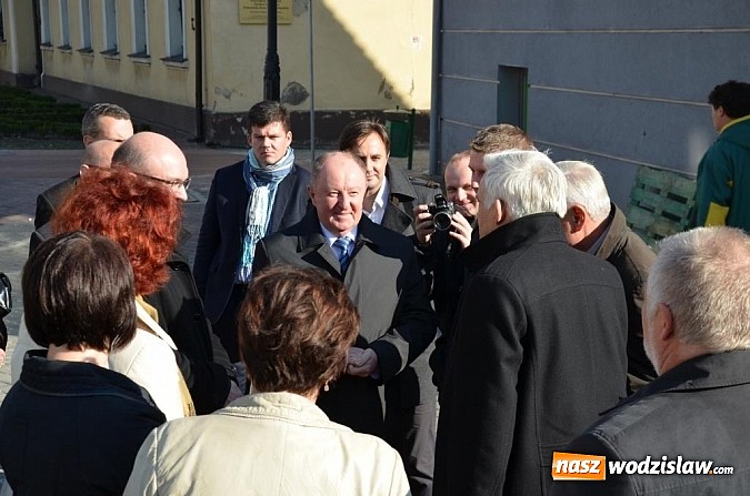 Zdjęcie w galerii na portalu naszwodzislaw.com: Jerzy Buzek odwiedził Wodzisław Śląski   wiadomości z regionu