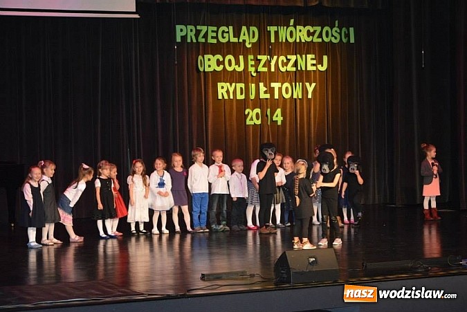 Zdjęcie w galerii na portalu naszwodzislaw.com: II Przegląd Twórczości Obcojęzycznej Dzieci i Młodzieży Miasta Rydułtowy już za nami wiadomości z regionu