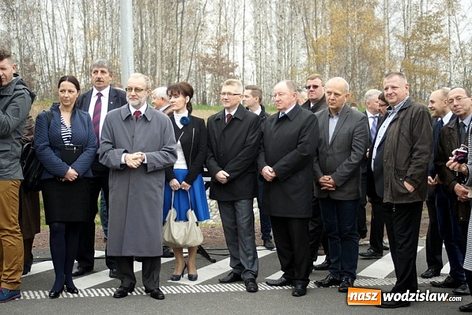 Zdjęcie w galerii na portalu naszwodzislaw.com: Odcinek Drogi Gł&oacute;wnej Południowej został uroczyście otwarty wiadomości z regionu