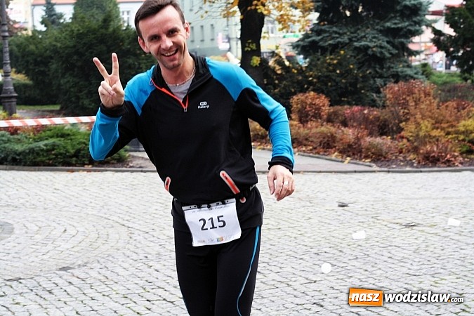 Zdjęcie w galerii na portalu naszwodzislaw.com: Ponad 200. uczestników wystartowało w VIII Wodzisławskim Półmaratonie wiadomości z regionu