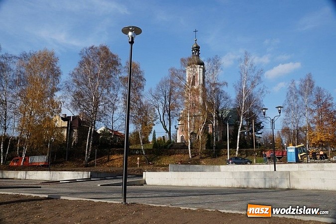 Zdjęcie w galerii na portalu naszwodzislaw.com: Nowy parking w Zawadzie. 47 miejsc postojowych zostanie oddanych do użytku wiadomości z regionu