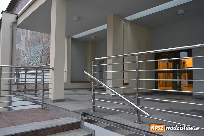 Zdjęcie w galerii na portalu naszwodzislaw.com: Wejście do WCK zostało oddane do użytku  wiadomości z regionu