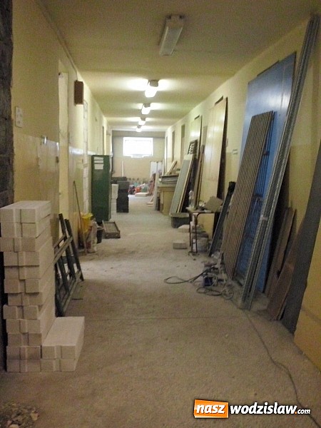 Zdjęcie w galerii na portalu naszwodzislaw.com: Nowa szatnia dla uczniów „Ekonomika” wiadomości z regionu