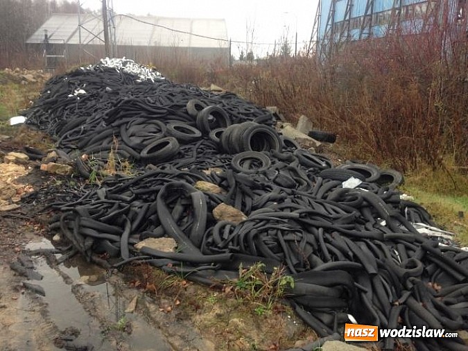 Zdjęcie w galerii na portalu naszwodzislaw.com: Opony zniknęły  wiadomości z regionu