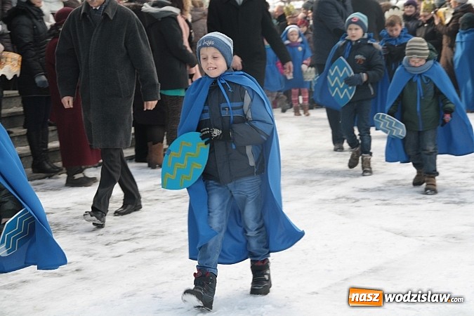 Zdjęcie w galerii na portalu naszwodzislaw.com: Orszak Trzech Króli przeszedł przez Turzę Śląską wiadomości z regionu