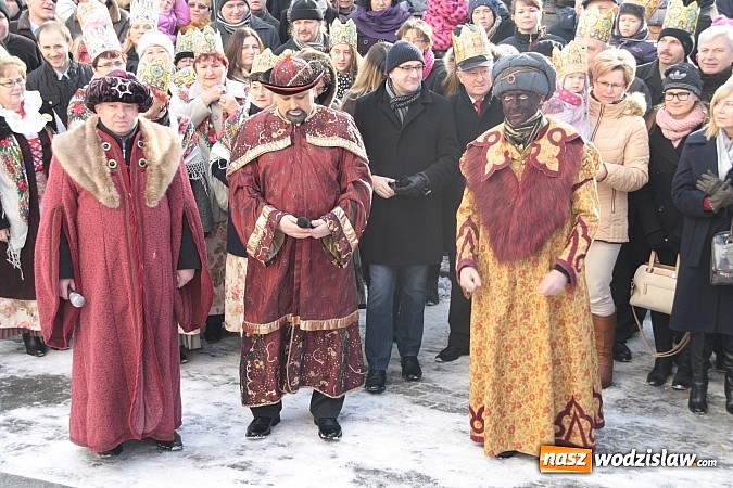 Zdjęcie w galerii na portalu naszwodzislaw.com: Orszak Trzech Króli przeszedł przez Turzę Śląską wiadomości z regionu