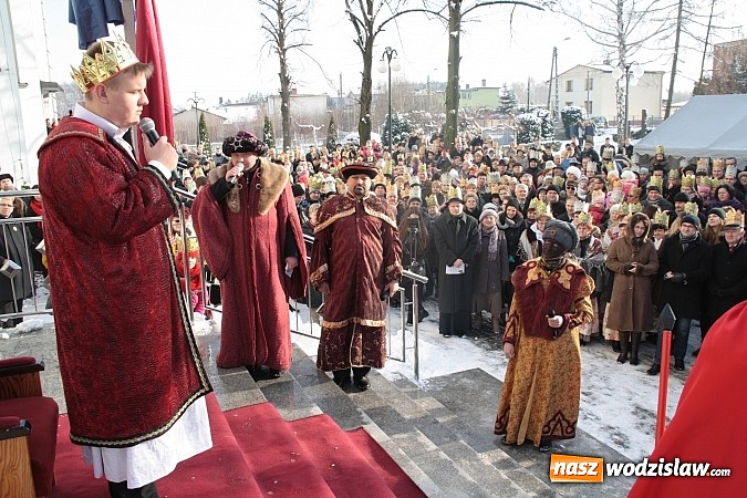 Zdjęcie w galerii na portalu naszwodzislaw.com: Orszak Trzech Króli przeszedł przez Turzę Śląską wiadomości z regionu