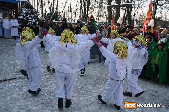 Zdjęcie w galerii na portalu naszwodzislaw.com: Orszak Trzech Króli przeszedł przez Turzę Śląską wiadomości z regionu