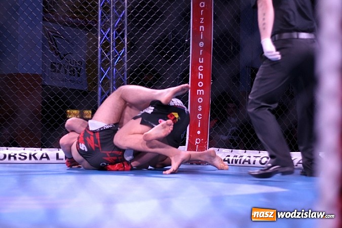 Zdjęcie w galerii na portalu naszwodzislaw.com: Gala MMA odbyła się w radlińskiej hali MOSiR  wiadomości z regionu