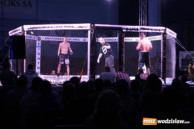 Zdjęcie w galerii na portalu naszwodzislaw.com: Gala MMA odbyła się w radlińskiej hali MOSiR  wiadomości z regionu