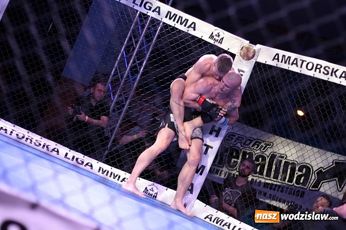 Zdjęcie w galerii na portalu naszwodzislaw.com: Gala MMA odbyła się w radlińskiej hali MOSiR  wiadomości z regionu