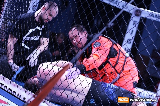 Zdjęcie w galerii na portalu naszwodzislaw.com: Gala MMA odbyła się w radlińskiej hali MOSiR  wiadomości z regionu