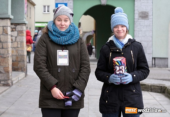 Zdjęcie w galerii na portalu naszwodzislaw.com: Wolontariusze WOŚP opanowali Wodzisław wiadomości z regionu