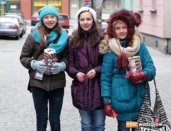 Zdjęcie w galerii na portalu naszwodzislaw.com: Wolontariusze WOŚP opanowali Wodzisław wiadomości z regionu