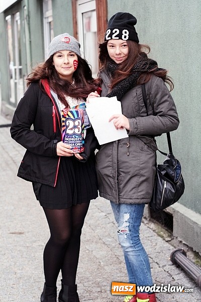 Zdjęcie w galerii na portalu naszwodzislaw.com: Wolontariusze WOŚP opanowali Wodzisław wiadomości z regionu