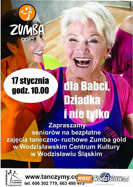 Zdjęcie w galerii na portalu naszwodzislaw.com: Dla Babci, Dziadka i nie tylko. Rusza Zumba Gold w WCK wiadomości z regionu