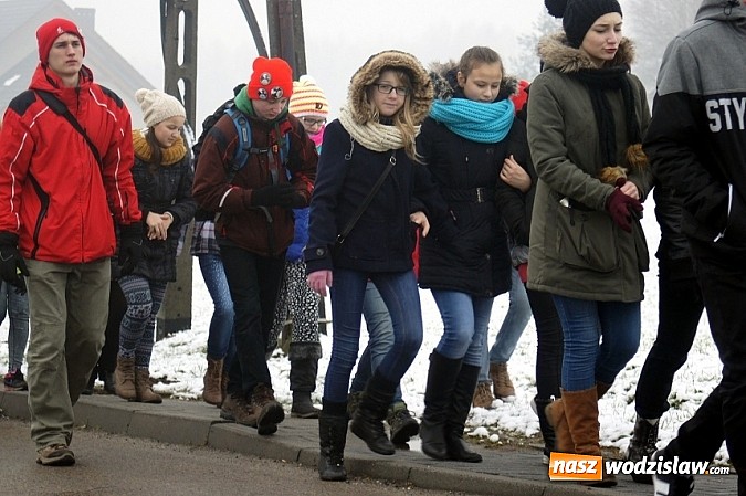 Zdjęcie w galerii na portalu naszwodzislaw.com: Rajd Pamięci w 70. rocznicę tragicznego marszu śmierci więźni&oacute;w z Oświęcimia do Wodzisłwia Ślaskiego wiadomości z regionu