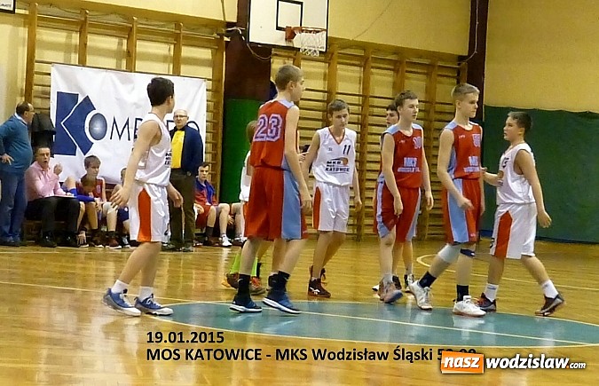 Zdjęcie w galerii na portalu naszwodzislaw.com: Zdecydowane zwycięstwo koszykarzy MKS Wodzisław w Katowicach wiadomości z regionu
