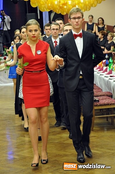 Zdjęcie w galerii na portalu naszwodzislaw.com: Ah, co za bal! Studniówka 2015 w I LO wiadomości z regionu