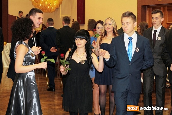 Zdjęcie w galerii na portalu naszwodzislaw.com: Ah, co za bal! Studniówka 2015 w I LO wiadomości z regionu