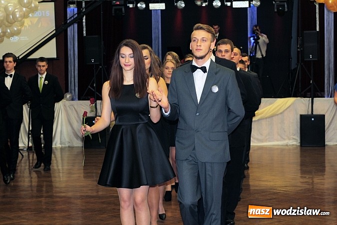 Zdjęcie w galerii na portalu naszwodzislaw.com: Ah, co za bal! Studniówka 2015 w I LO wiadomości z regionu