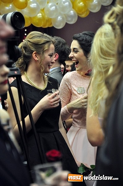 Zdjęcie w galerii na portalu naszwodzislaw.com: Ah, co za bal! Studniówka 2015 w I LO wiadomości z regionu