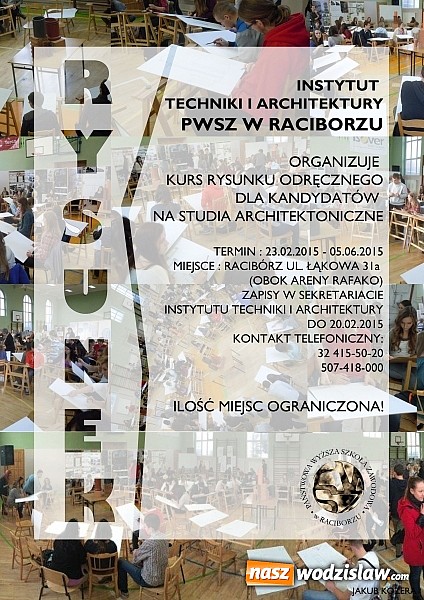 Zdjęcie w galerii na portalu naszwodzislaw.com: Kurs rysunku odręcznego szansą dla przyszłych studentów architektury wiadomości z regionu