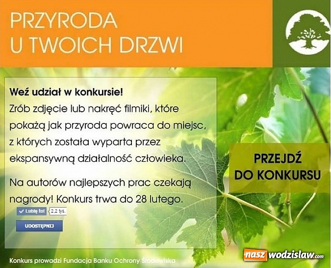 Zdjęcie w galerii na portalu naszwodzislaw.com: Weź udział w konkursie i przyczyń się do ochrony środowiska wiadomości z regionu
