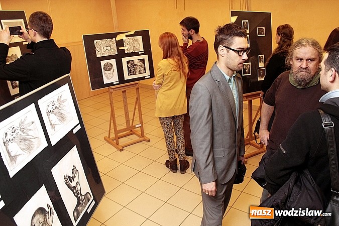 Zdjęcie w galerii na portalu naszwodzislaw.com: Raciborscy studenci prezentują swoje prace w RCK „Feniks”  wiadomości z regionu