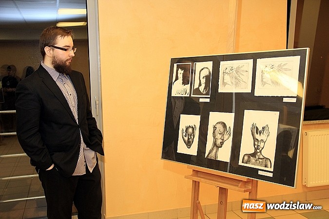 Zdjęcie w galerii na portalu naszwodzislaw.com: Raciborscy studenci prezentują swoje prace w RCK „Feniks”  wiadomości z regionu