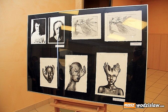 Zdjęcie w galerii na portalu naszwodzislaw.com: Raciborscy studenci prezentują swoje prace w RCK „Feniks”  wiadomości z regionu