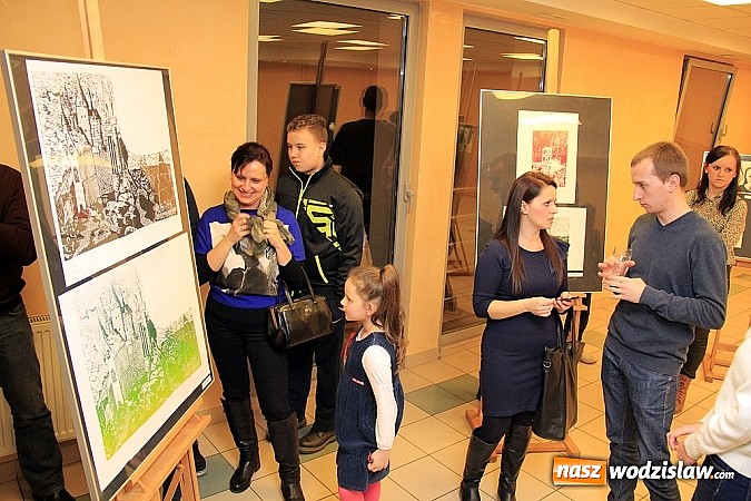 Zdjęcie w galerii na portalu naszwodzislaw.com: Raciborscy studenci prezentują swoje prace w RCK „Feniks”  wiadomości z regionu