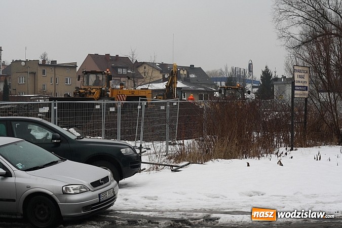 Zdjęcie w galerii na portalu naszwodzislaw.com: Ruszyła budowa sklepu Lidl w Wodzisławiu  wiadomości z regionu